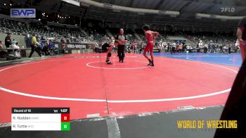 115 lbs Round Of 16 - Ryatt Rodden, Harrah Little League Wrestling vs Roman Tuttle, WTC