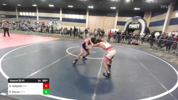 123 lbs Consi Of 32 #1 - Alexander Salgado, Bishop Gorman HS vs Rayden Rayas, Dethrone WC