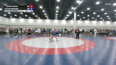 138 lbs Quarters - Jasper Croom, Sons Of Thunder vs Taylor Martinez, Jax Wrestling Club