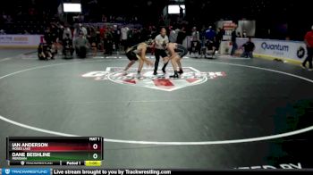 144 lbs Cons. Round 3 - Dane Beishline, Meridian vs Ian Anderson, Moses Lake