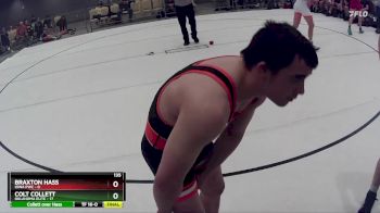 135 lbs Round 1 (8 Team) - Aiden Smith, Iowa PWC vs Stockton Allen, Oklahoma Elite