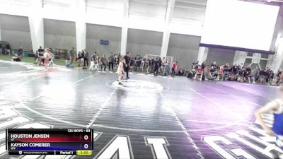 63 lbs Cons. Semi - Houston Jensen, UT vs Kayson Comerer, WY