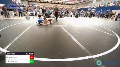 55 lbs Semifinal - Michael Mairel, Perry Wrestling Academy vs Tom Trimble, Husky Wrestling Club