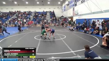 106 lbs Cons. Round 1 - Emma Hutchinson, Temecula vs Gloria Ramirez, Lakeside High School