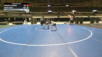 6-8 110 3rd Place Match - Grant Early, Ocean Lakes Wrestling Club vs Bridger Clemons, Richmond Wrestling Club
