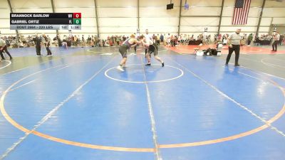 220 lbs Round Of 16 - Brannock Barlow, WV vs Gabriel Ortiz, FL