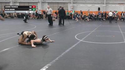 80 lbs Round 1 (4 Team) - Ryan Mann, Lake WC vs Jaiden Thomas, PAW