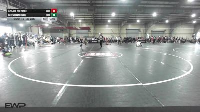 83 lbs Round Of 16 - Caleb Heyder, Sanderson Wrestling Academy vs Giovonni Nix, Englewood Live Wire