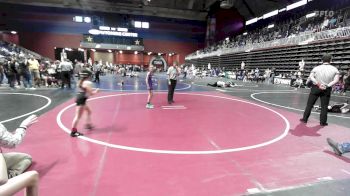 72 lbs 5th Place - Penny Jones, Chatfield WC vs Olivia Kinney, Glenrock WC