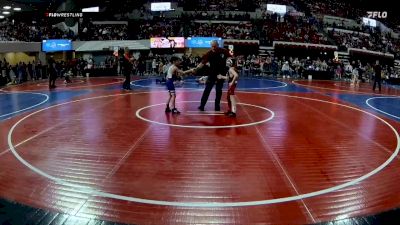 50 lbs Champ. Round 1 - Brantley Britt, Terry Wrestling CLub vs Emersen Seim, Douglas Wrestling Club