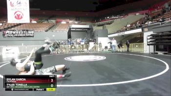 132 lbs Champ. Round 1 - Tyler Tonella, Bay Area Dragons Wrestling Center vs Dylan Garcia, California