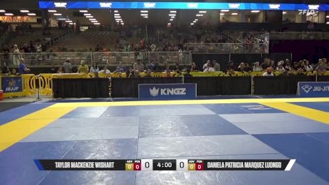 Daniela Patricia Marquez Luongo vs Taylor Mackenzie Wishart 2025 Pan Kids Jiu-Jitsu IBJJF Championship