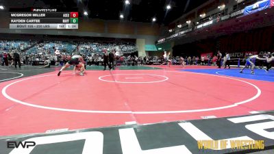 220 lbs Semifinal - McGregor Miller, Upper Valley Aces vs Kayden Cartee, Mayfair