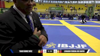 Leonardo Ferreira Dos Santos vs Thiago Munoz Ortiz 2025 Brasileiro Jiu-Jitsu IBJJF