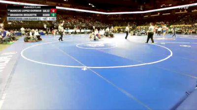 190 Class 3 lbs Quarterfinal - Marcus Lopez-Durman, Carl Junction vs Brandon Bequette, Hillsboro