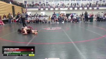 126 lbs Quarters & 1st Wb (16 Team) - Jacob Stellhorn, South Effingham vs Brandon Enriquez, Newnan