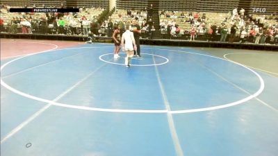 76-M2 lbs Semifinal - Jaylah Tejada, North Bergen Jr Bruins vs Brody Baxter, All I See Is Gold Academy