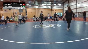 174 lbs Cons. Round 5 - Kylan Guerra, Eastern Oregon University vs Joey Mora, Westcliff