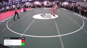 140A lbs Consi Of 4 - Jack Desena, Lake Highland Prep vs Anthony Basile, Xavier