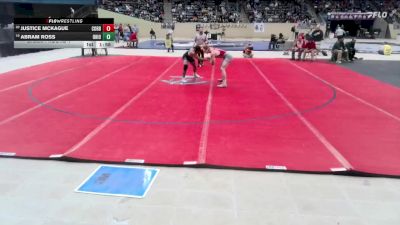 175 lbs Champ. Round 1 - Abram Ross, Ohio County vs Justice McKague, Corbin