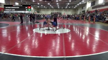 110 lbs Round 1 - Jayden Mimnaugh, St. Croix Falls vs Finnley Leis, SHED Wrestling