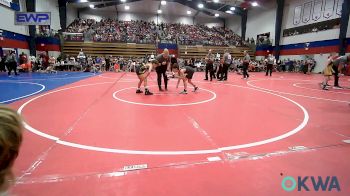 84 lbs Rr Rnd 1 - Noah Zumwalt, Grove Takedown Club vs Jaxsyn Gibson, Keystone Wrestling Club