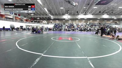 124 lbs Cons. Round 4 - Isla Baeza, Missouri Valley College vs Morgan Maschmann, Fort Hays State