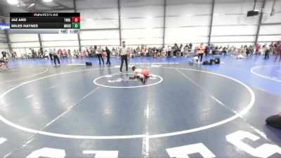 110 lbs Round 1 (9am Friday) - Jaz Ard, Gotcha Blue vs Miles Haynes, Maryland Gold