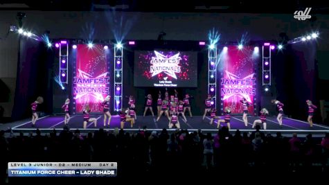 Titanium Force Cheer - Lady Shade [2026 L3 Junior - D2 - Medium DAY 2] 2026 JAMfest Cheer Super Nationals