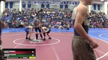 144 lbs Quarterfinal - Mason Ducat, Defiance vs Liam Pursell, Mohawk