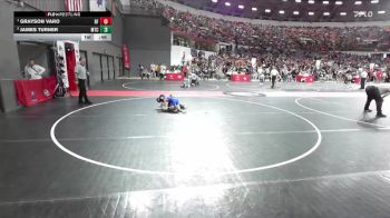 54 lbs Cons. Round 2 - James Turner, Maverick Training Center vs Grayson Varo, River Falls