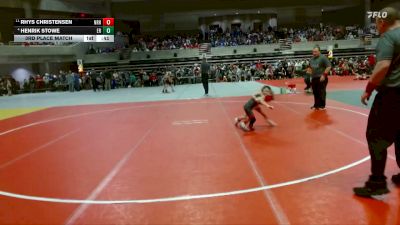 45 lbs 3rd Place Match - Henrik Stowe, Elk River vs Rhys Christensen, NRHEG