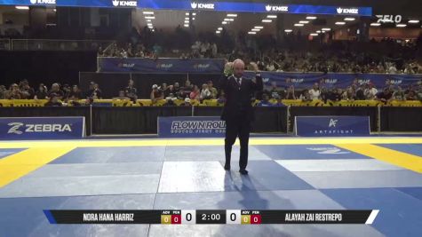 Nora Hana Harriz vs Alayah Zai Restrepo 2026 Pan Kids Jiu-Jitsu IBJJF Championship