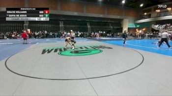 105 lbs Champ. Round 1 - Sofia De Jesus, Archie Williams vs Gracie Williams, Harrisburg