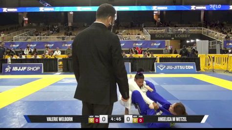 Angelica M Wetzel vs Valerie Welborn 2026 Pan Jiu Jitsu IBJJF Championship