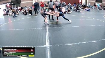 67 lbs Round 3 (4 Team) - William Duty, Team Palmeto vs Charlie Cloyd, Contenders WA Blue