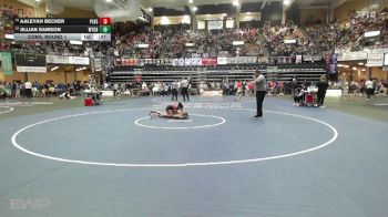 110 lbs Cons. Round 1 - Jillian Samson, WaKeeney-Trego Community HS vs AaLeyah Becker, Plainville HS