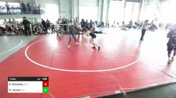 116 lbs Final - Bryce Gonzales, Reverence Grappling vs Rayshun James, Grindhouse WC