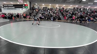 100 lbs Quarterfinal - Noah Harder, Belton vs Blake Goucher, Prodigy Elite Wrestling