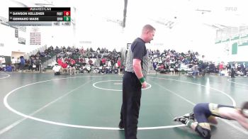 120 lbs Round Of 32 - Dawson Kelleher, Portland/Cromwell vs Gennaro Mase, East Haven