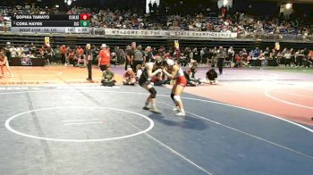 6A 125 lbs Quarterfinal - Sophia Tamayo, Houston Clear Lake vs Cora Hayes, Southlake Carroll