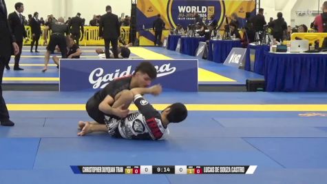 Lucas De Souza Castro vs Christopher Duyquan Tran 2024 World IBJJF Jiu-Jitsu No-Gi Championship