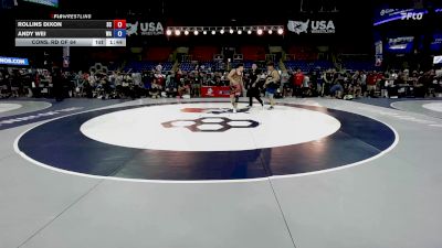 165 lbs Cons. Rd Of 64 - Rollins Dixon, SC vs Andy Wei, WA