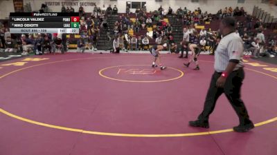 106 lbs Cons. Semi - Niko Odiotti, Loyola Academy vs Lincoln Valdez, Pomona