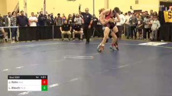 167 lbs Semifinal - Jared Rohn, Saucon Valley vs Landon Blauch, Palmyra