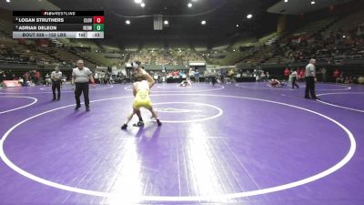 152 lbs Consolation - Logan Struthers, Clovis vs Adrian DeLeon, Redwood