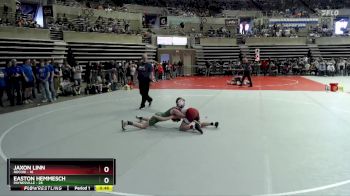97 lbs 3rd Place Match - Easton Hemmesch, Paynesville vs Jaxon Linn, Rocori