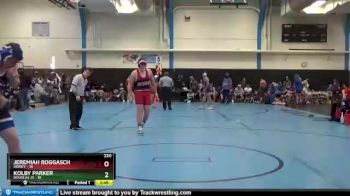 220 lbs Round 4 (10 Team) - Kolby Parker, Douglas JV vs Jeremiah Roggasch, Sidney