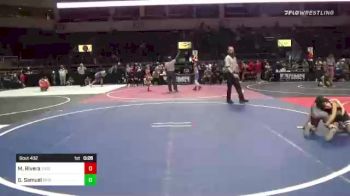 54 lbs Consi Of 4 - Matthew Rivera, Threshold WC vs GeneGene Samuel, Pride WC