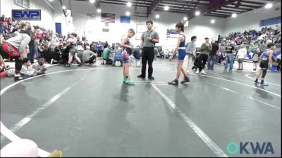 85 lbs Quarterfinal - Eddie Hugo, The Hall Wrestling Club vs Parks Behrens, Plainview Youth Wrestling Club